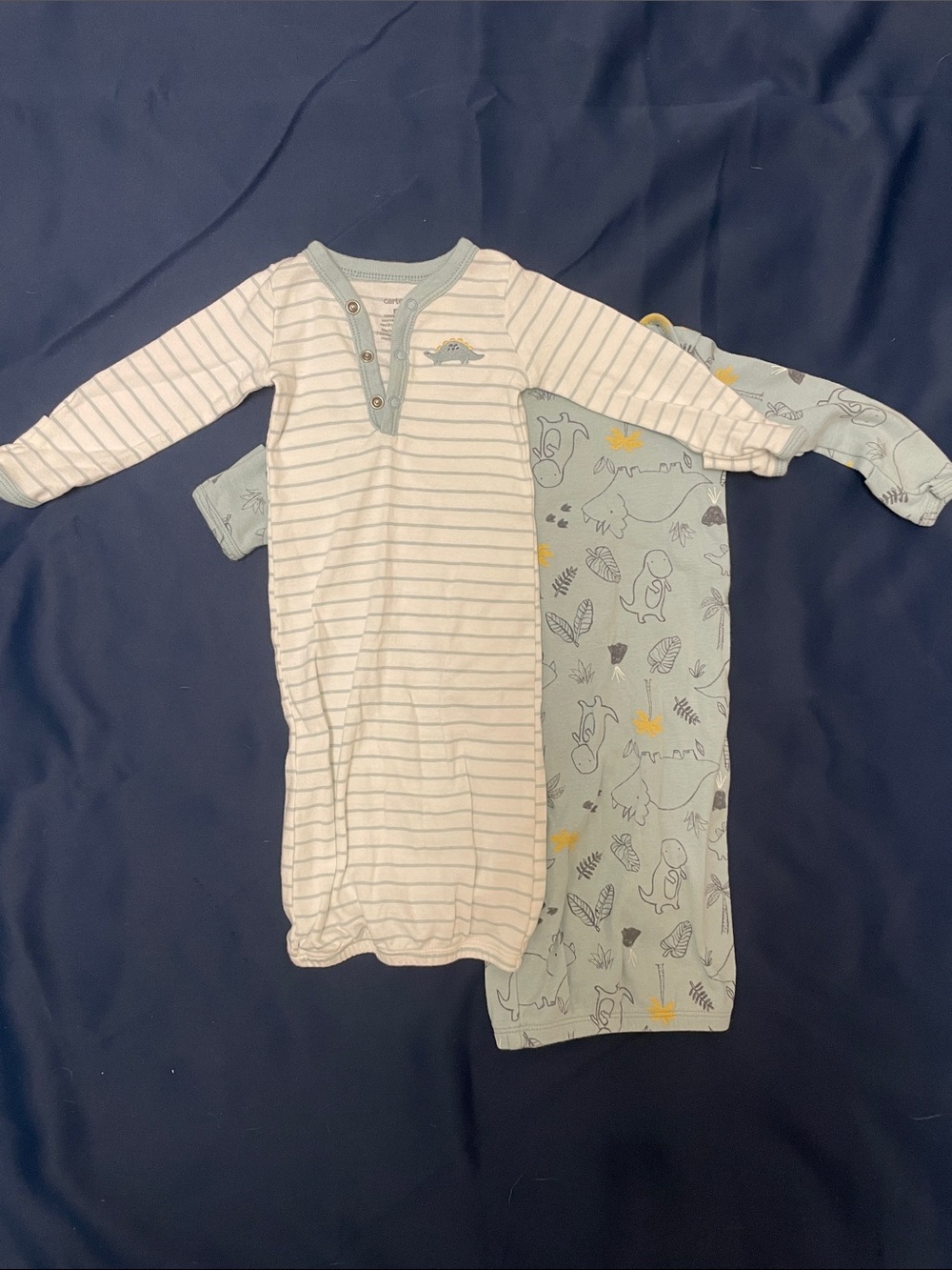 Carter’s Newborn Sleeper gowns - set of 2